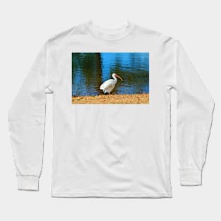 White Ibis Long Sleeve T-Shirt